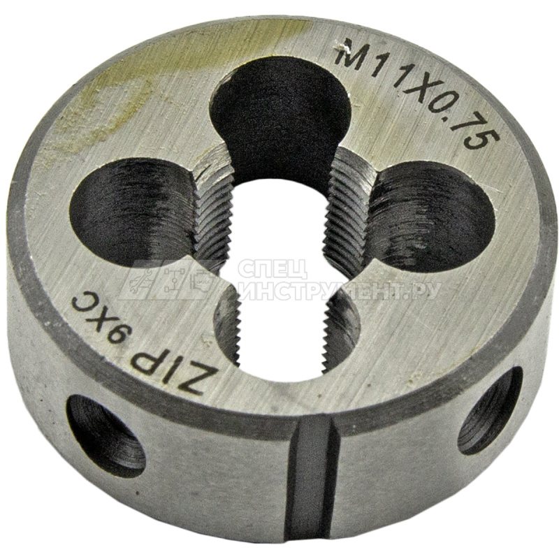 Плашка М11x0.75, сталь 9ХС