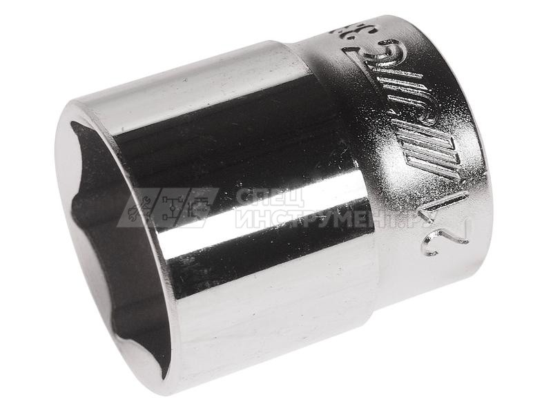 Головка 6-гранная 3/8" 21мм, длина 32мм