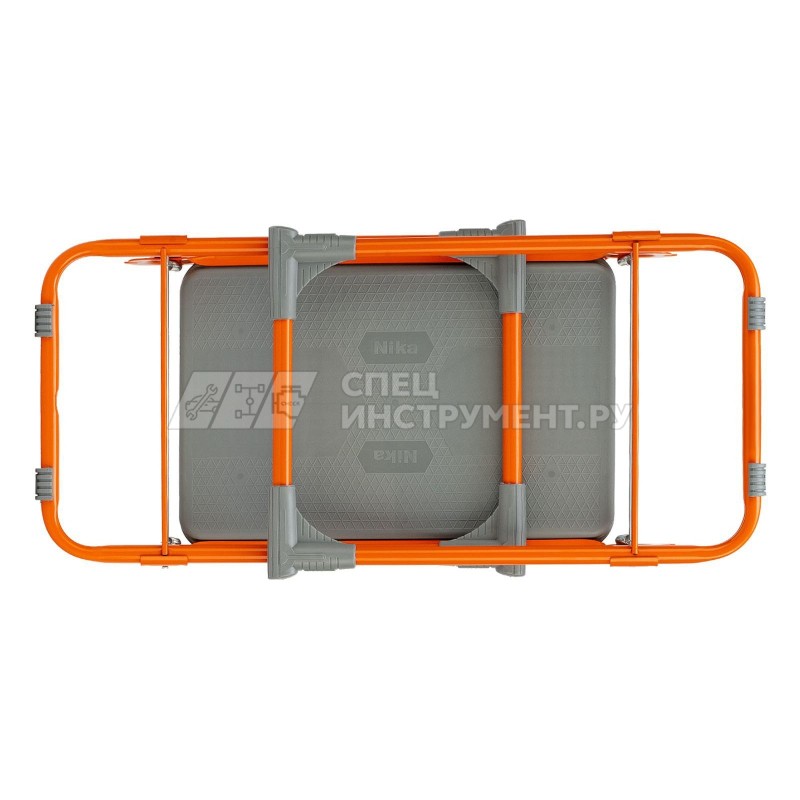 Скамейка садовая Nika, оранжевая// Россия