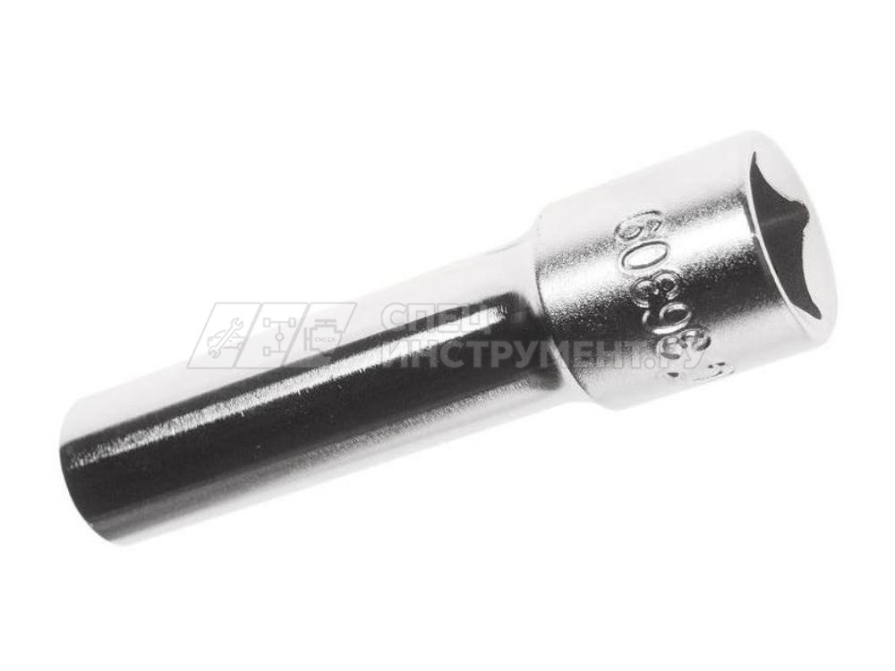 Головка глубокая 6-гранная 3/8" 9мм, длина 63мм