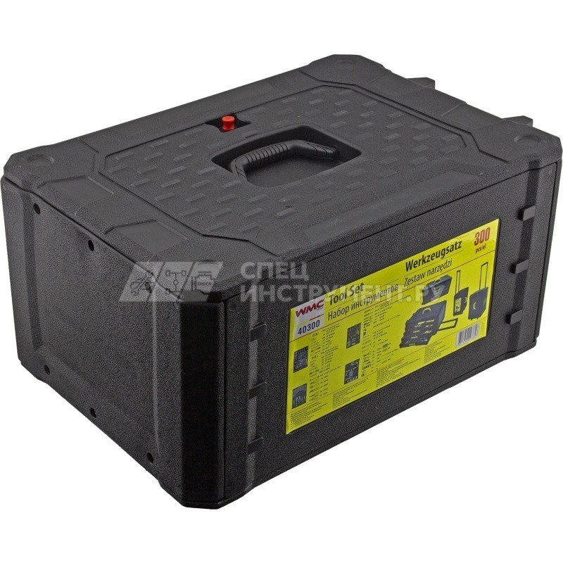 Набор инструментов 300пр  1/2'',1/4''(6гр.)(4-30мм,4 полки),"дорожный кейс"