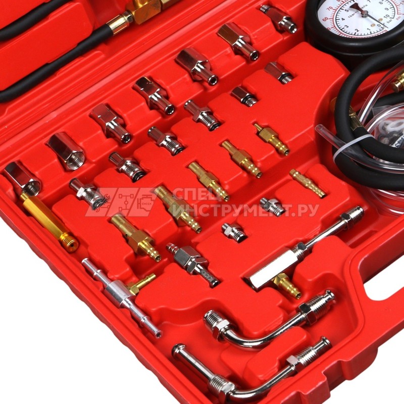 Набор для измерения давления в системе впрыска топлива бензиновых двигателей