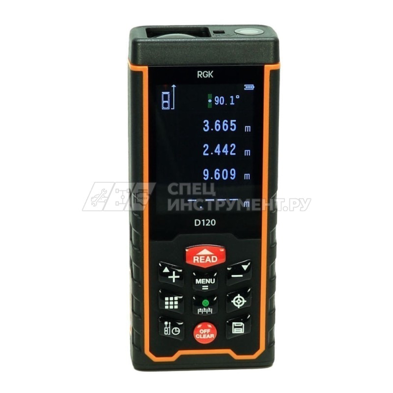 Лазерный дальномер RGK D120 С ПОВЕРКОЙ