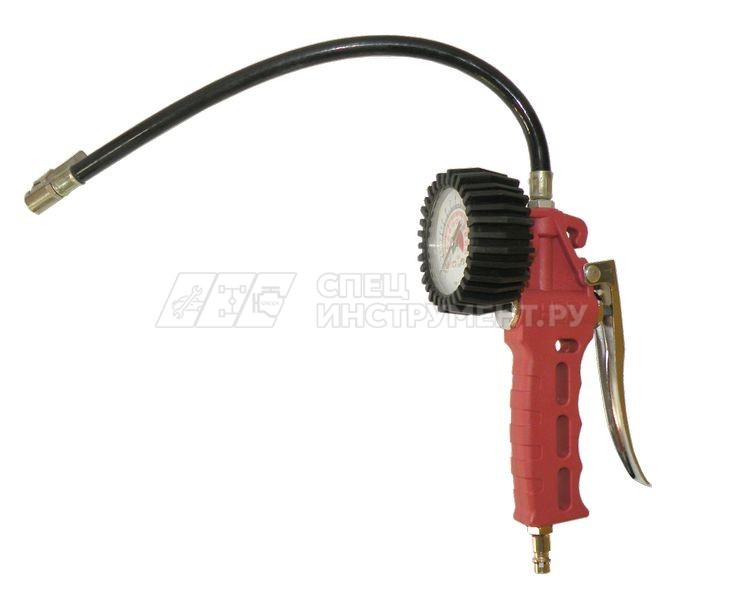 Пистолет для подкачки шин с манометром и шлангом