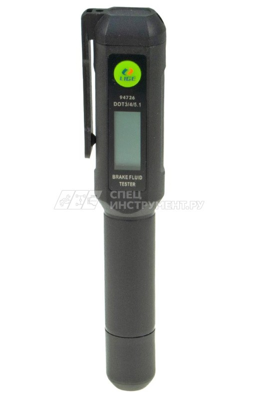 Тестер для тормозной жидкости цифровой (DOT3/DOT4/DOT5.1) (4-30mA, 1-1.5V, 1хААА) LG-94726 LIGE