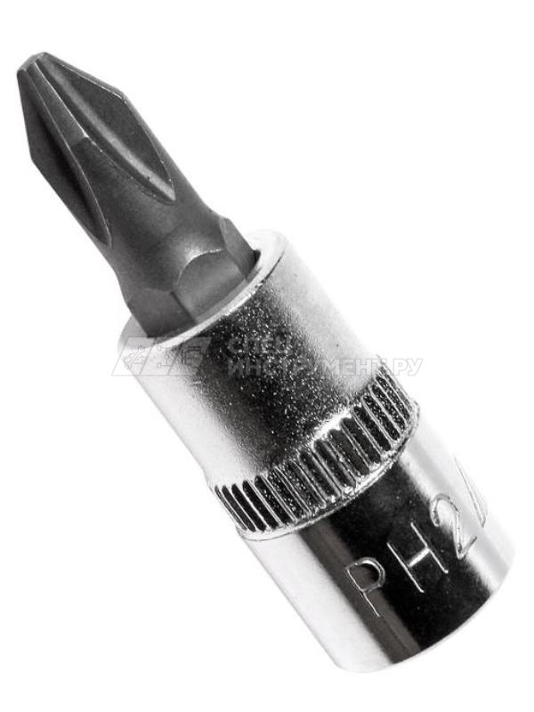 Головка с насадкой PHILIPS 1/4" х PH2, длина 37мм