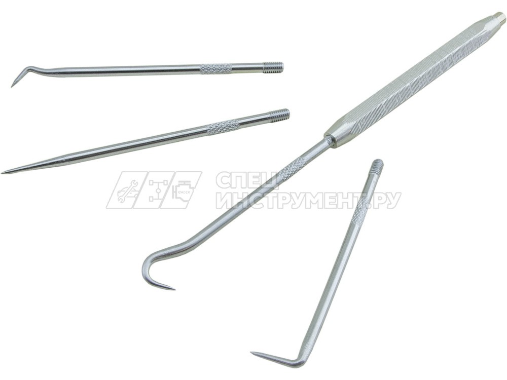 Набор крючков для демонтажа сальников и уплотнителей, 5пр.