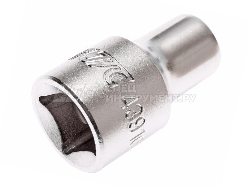 Головка торцевая 12-гранная 1/2" х 10мм, длина 38мм