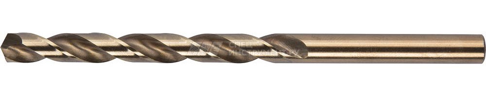 Сверло KRAFTOOL "INDUSTRIE" по металлу , быстрореж.кобальт.сталь HSS+5%Co, класс А1, 6,5х101мм