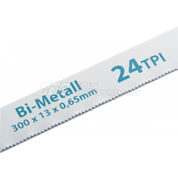 Полотна для ножовки по металлу, 300 мм, 24TPI, BIM, 2 шт,