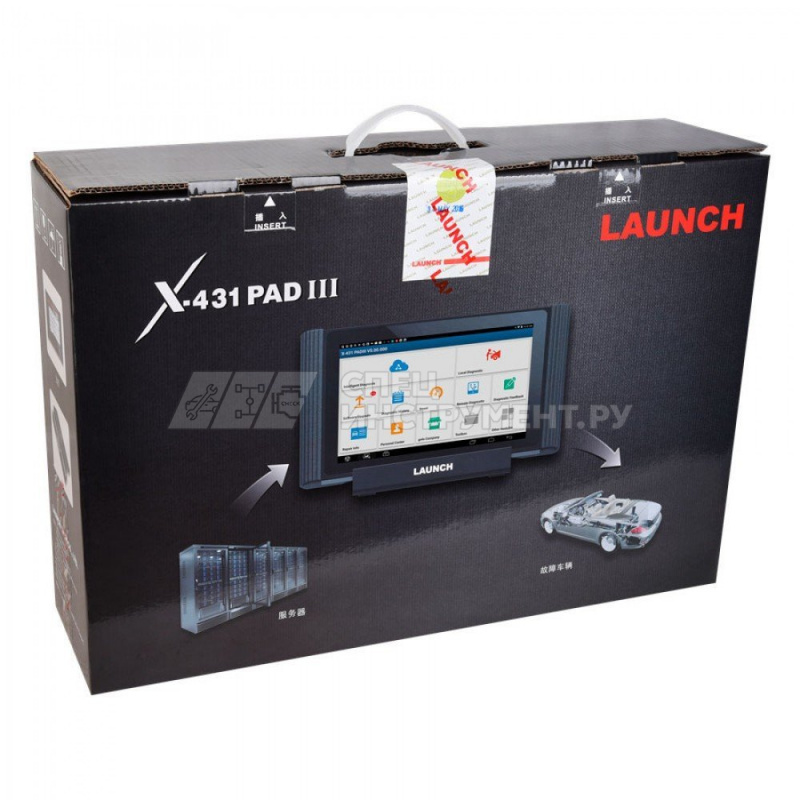 Launch X431 PADIII v.2017 - многофункциональный мультимарочный сканеры