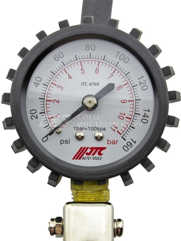 Манометр шинных 3-х функциональный до 11бар (160PSI)