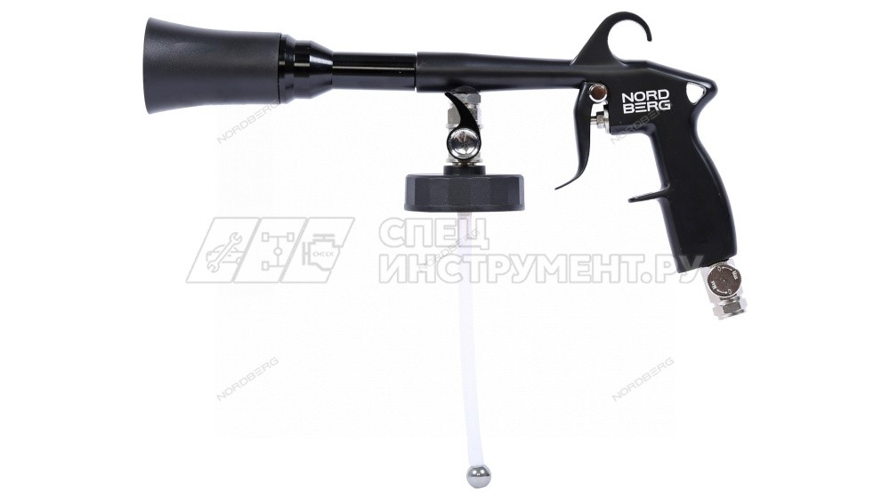 Пистолет моющий с пластиковой вращающейся насадкой