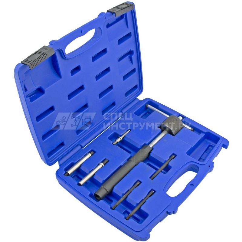 Набор специальных приспособлений для демонтажа закисшых свечей накаливания 7пр.