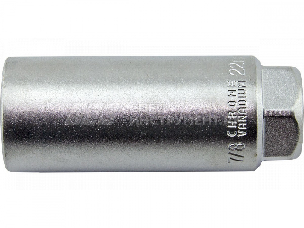 Головка для датчика кислорода (лямбда-зонда) 3/8" 22х80мм 8мм "AV Steel" AV-920036