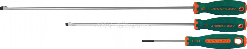 Отвертка стержневая шлицевая ANTI-SLIP GRIP, SL8.0х175 мм