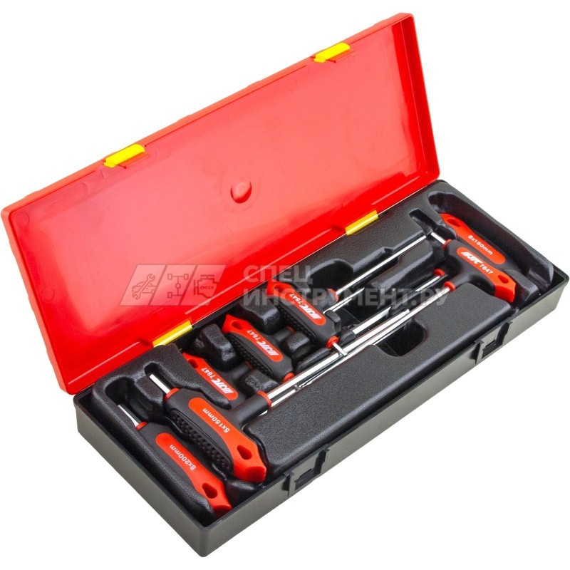 Набор ключей шестигранных с Т-образной ручкой H2-H8 7пр.