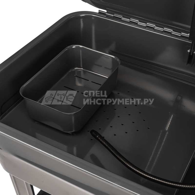 Ванна для мойки деталей 75 л, с электронасосом