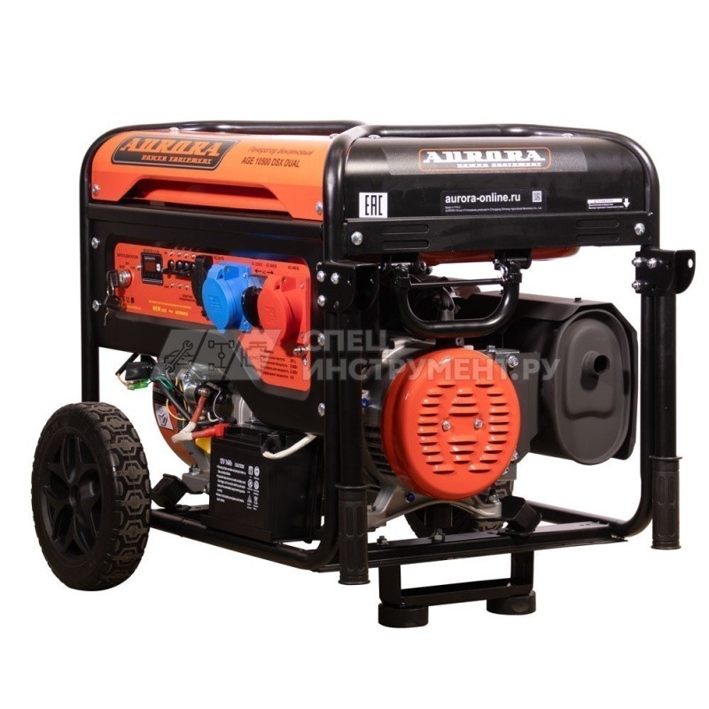 Генератор AGE 10500 DSX эл.вольтметр(мах 8,5кВт эл.ст 220/380V)