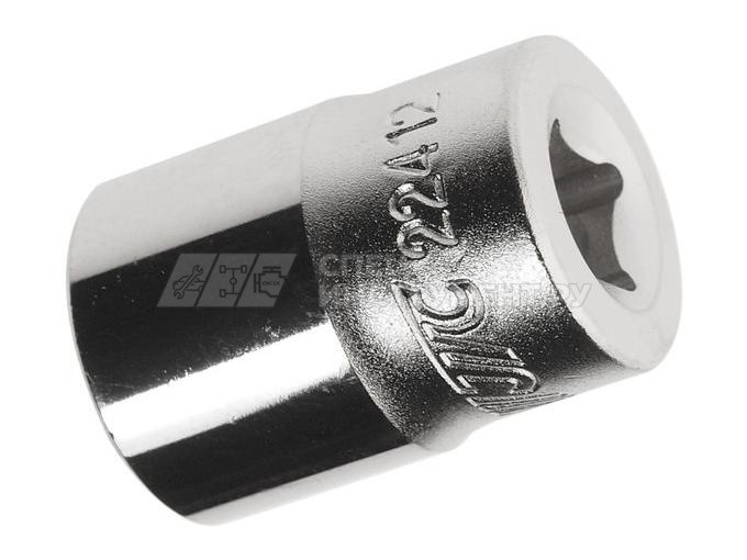 Головка торцевая 6-гранная 1/4" х 1/2", длина 25мм