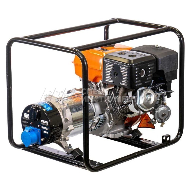 Генератор ABE 5500 RUN (max.5.5кВт, 230В) бензин+газ, увеличенный бак 13л