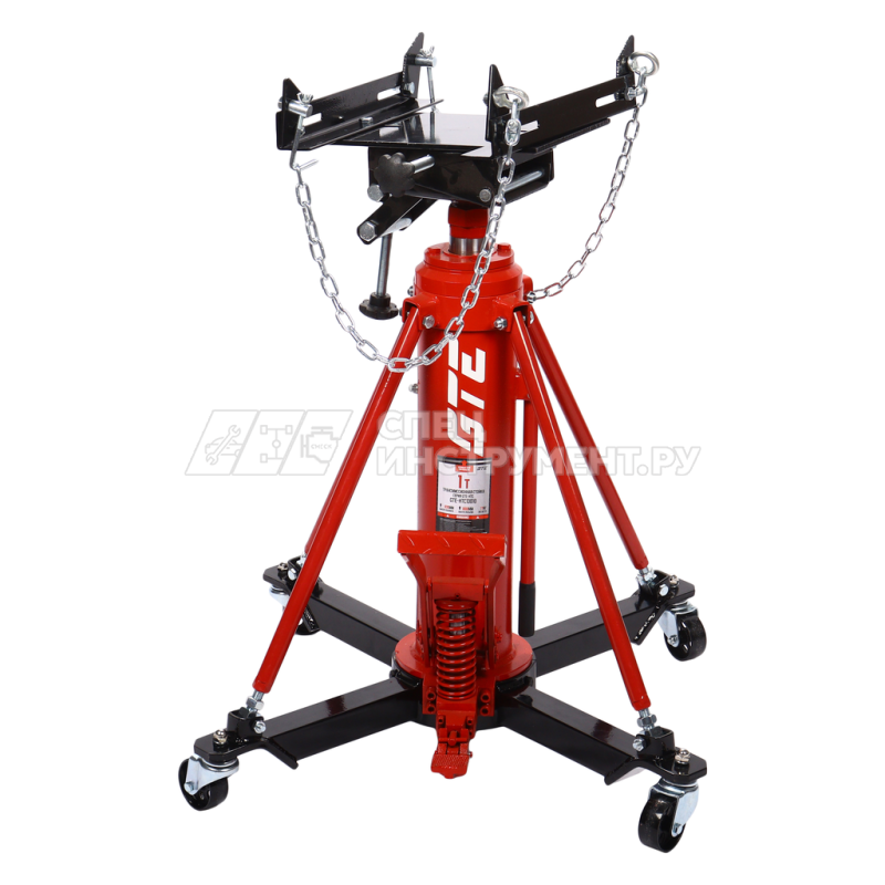 Стойка трансмиссионная  гидравлическая 1т (h min-830мм, h max -1800мм) GTE /1