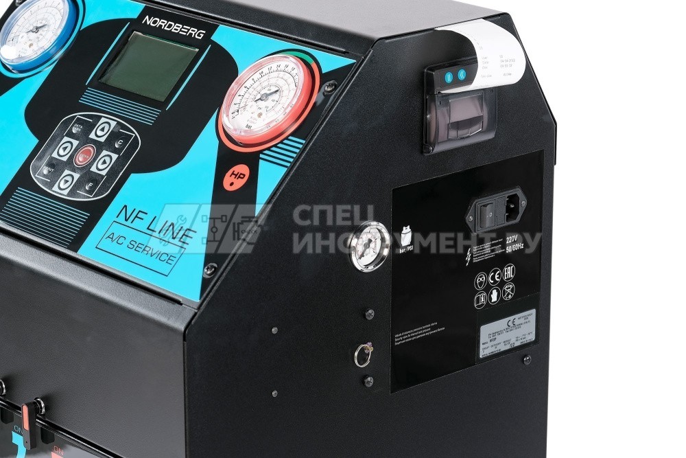Установка автомат для заправки авто кондиционеров с принтером