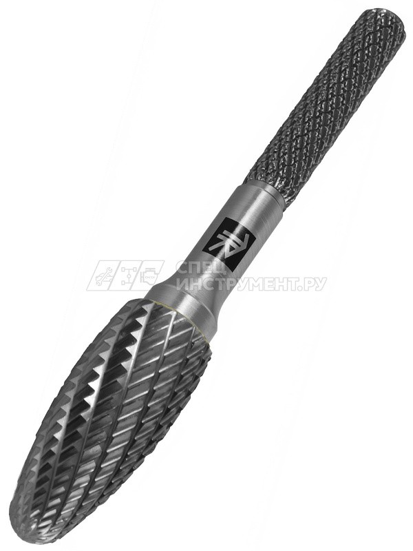 TRRBH10250670-2  Борфреза твердосплавная пламевидная, тип H, 10 мм, двойная насечка, в боксе