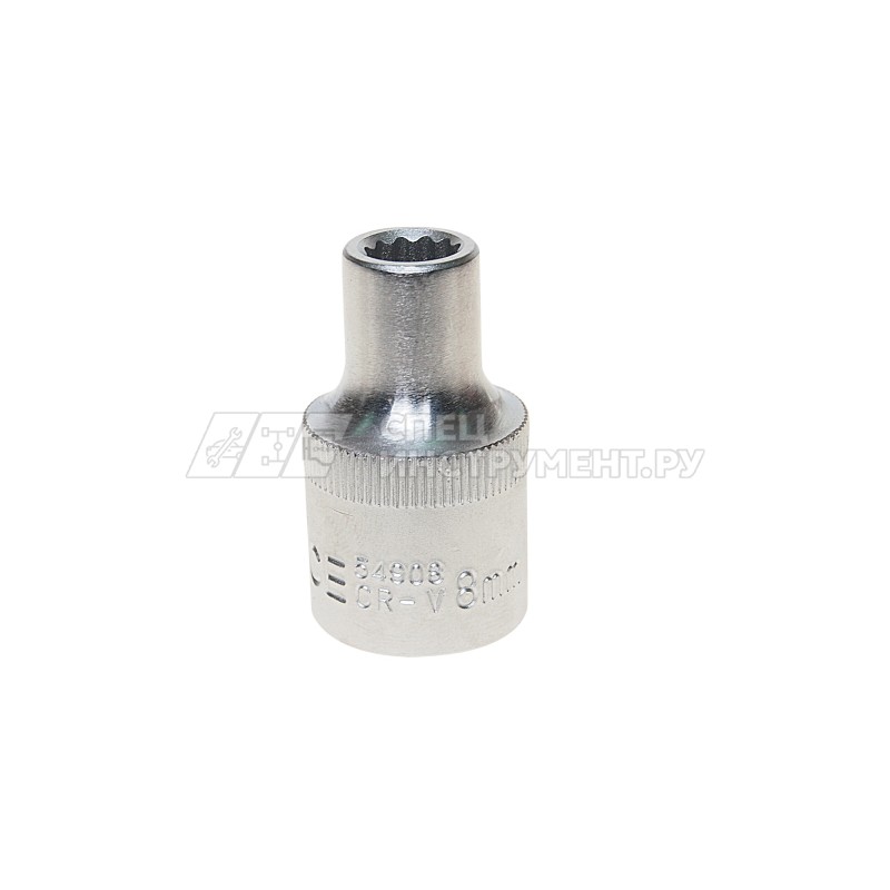 Головка торцевая RF-54908: 1/2"DR 12-гранная 8мм