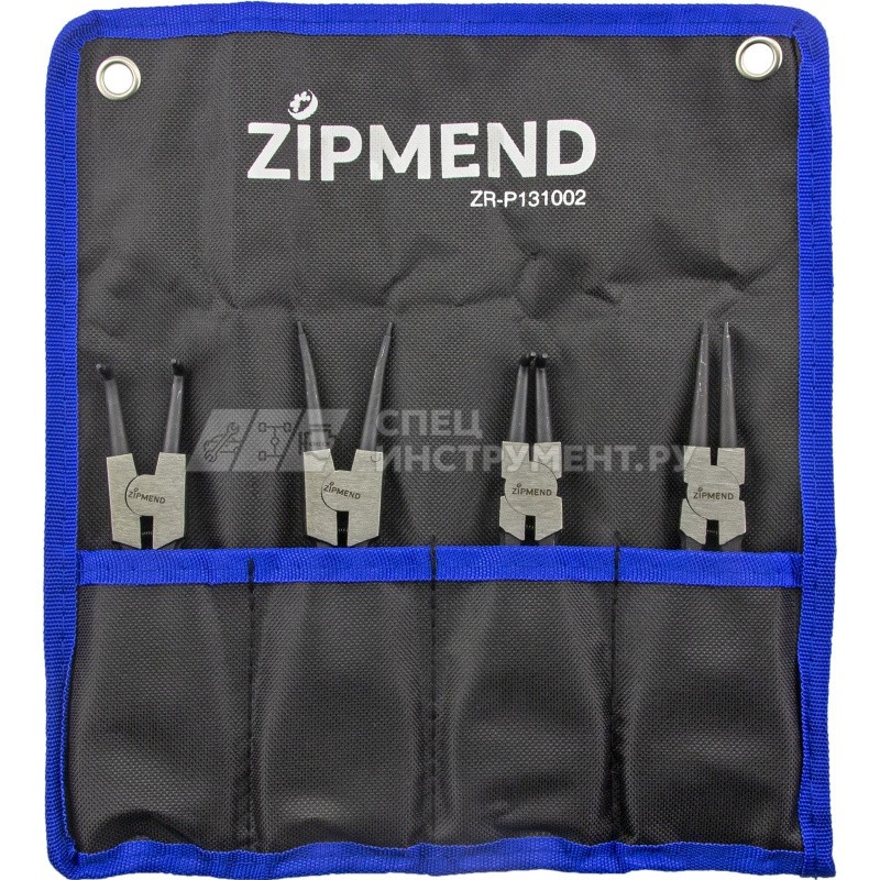 Набор съёмников стопорных колец L-180мм, 4пр. ZIPMEND ZR-P131002