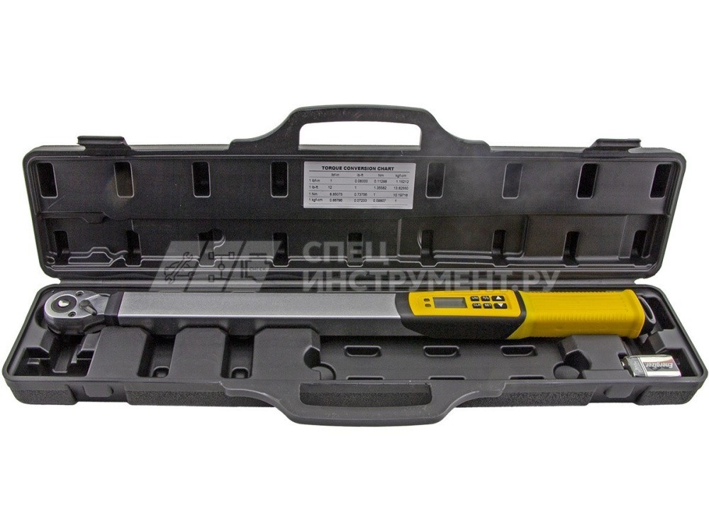 Ключ динамометрический электронный 20-200Nm, 3/8"