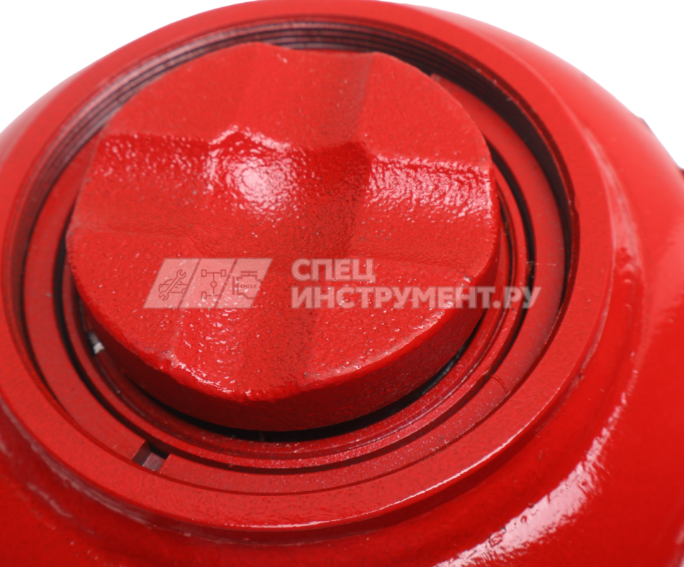 Домкрат гидравлический бутылочный низкопрофильный с двумя штоками 20т (h min-150мм, h max-245мм, ход штока-95мм) GTE /1/3