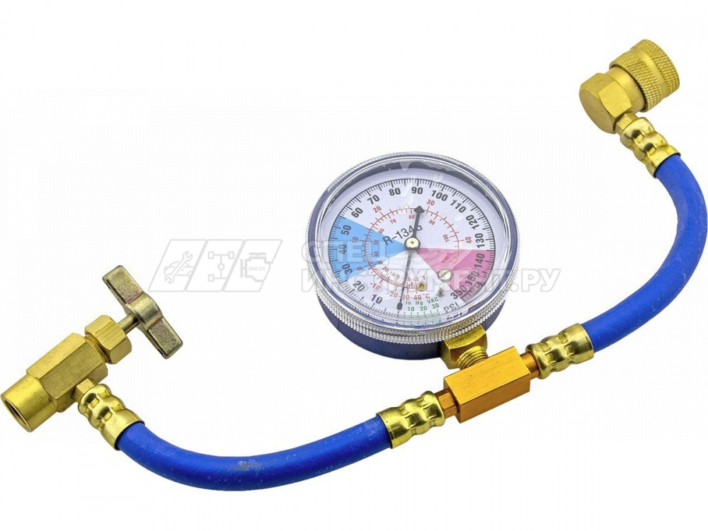 Набор для самостоятельной диагностики и дозаправки автокондиционеров 340г