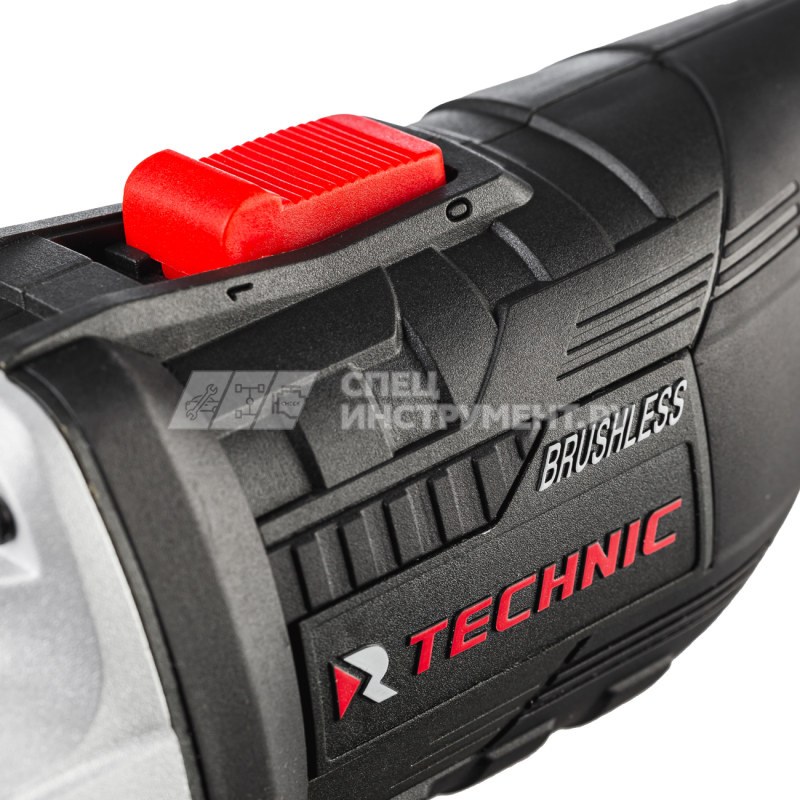 Шлифмашина угловая аккумуляторная RUNTEC TECHNIC 125 мм, 20В, 2*4Ач, 1000Вт