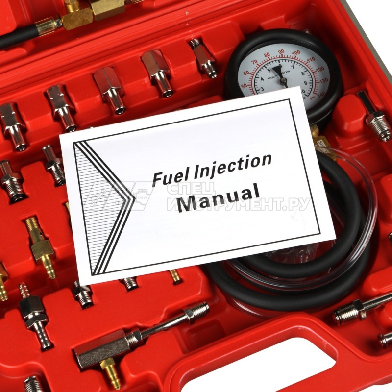 Набор для измерения давления в системе впрыска топлива бензиновых двигателей