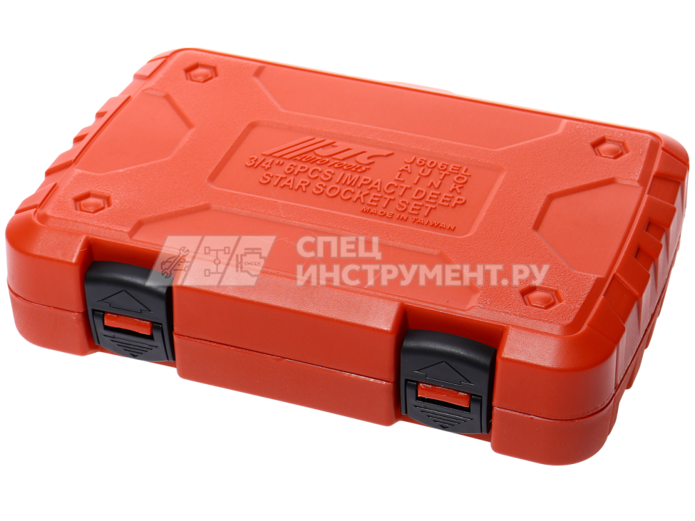 Набор головок торцевых ударных глубоких TORX 3/4" E18-E28, 6пр.