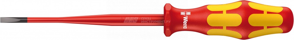 160 iS SL VDE Отвёртка диэлектрическая шлицевая, с зауженным рабочим концом, 1 x 5.5 x 125 мм