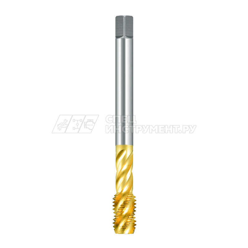 Метчик машинный M30x3,5 для глухих отверстий, HSS-E, DIN 376, 6H, форма C, TiN, тип N