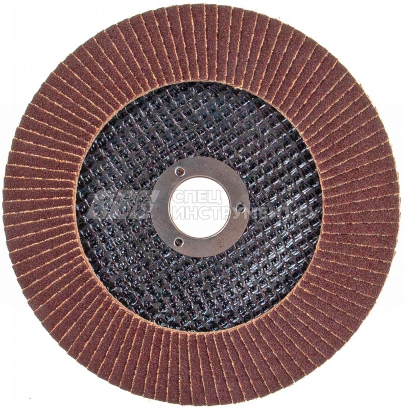 Круг лепестковый торцевой КЛТ-1, зернистость Р80(16Н), 150 х 22,2 мм, (БАЗ)