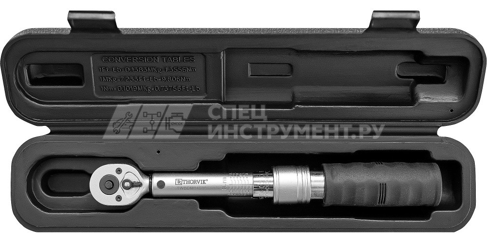 TWBDM14630 Ключ динамометрический двусторонний 1/4"DR, 6-30 Нм