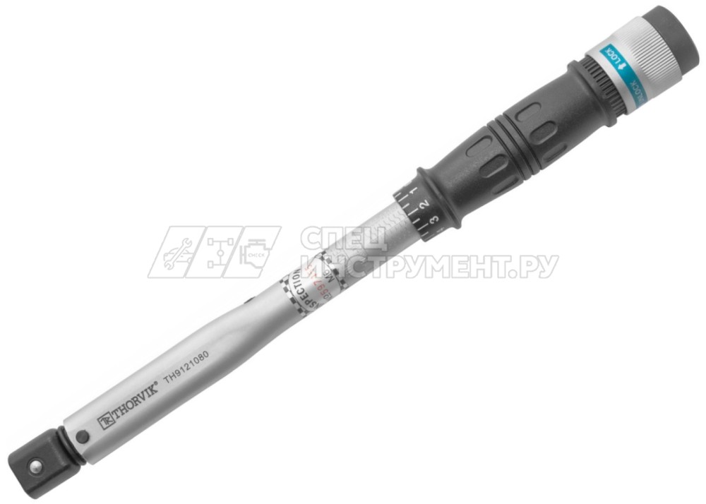 TH9121080 Ключ динамометрический с посадочным размером 9х12 мм, 10-80 Нм