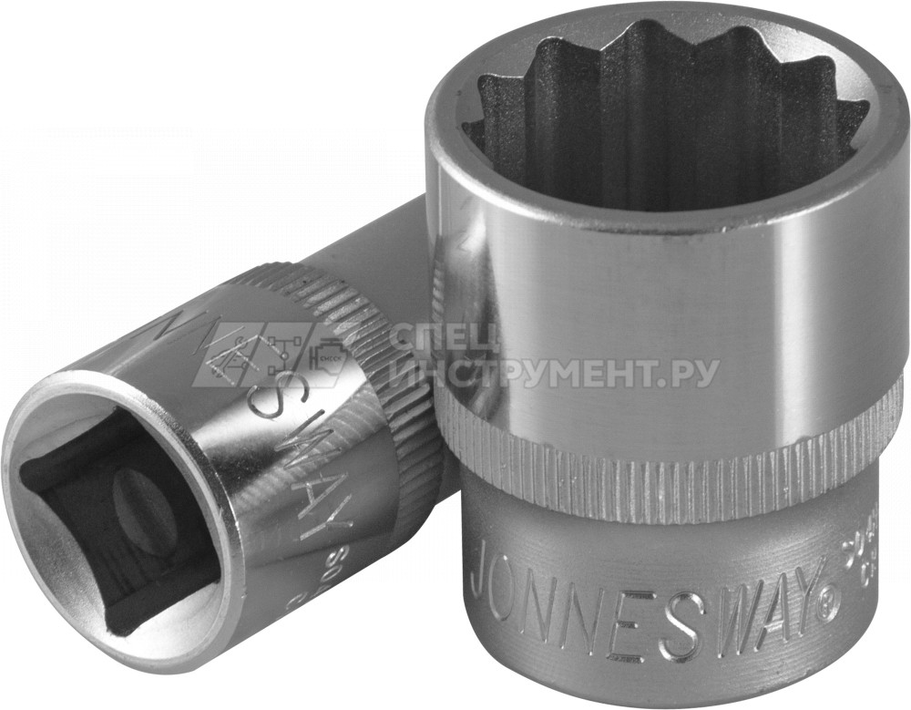 Головка торцевая 12-гранная 1/2"DR, 23 мм