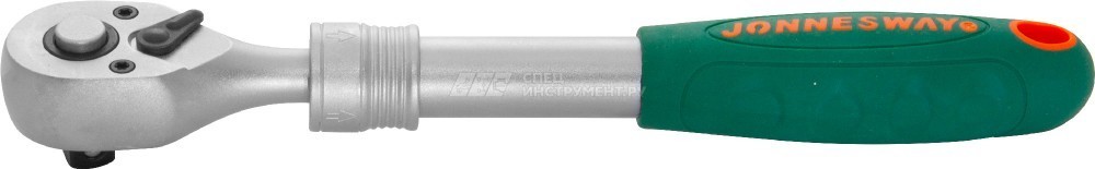 R5103 Рукоятка трещоточная телескопическая 3/8"DR, 72 зубца, 220-230 мм