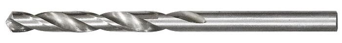Сверло по металлу, 9,5 мм, полированное, HSS, 1 шт, цилиндрический хвостовик