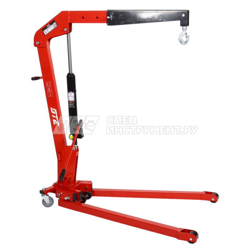 Кран гидравлический 1т (высота подъема 2300мм) GTE /1