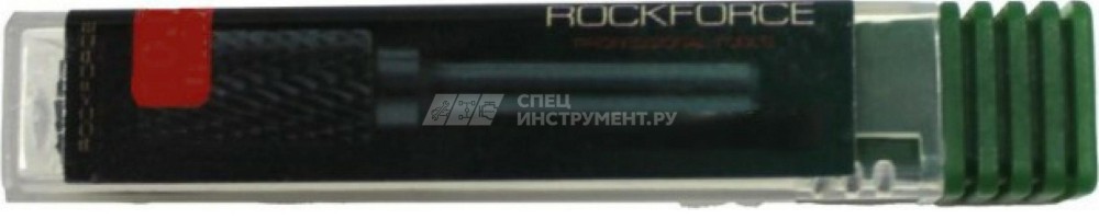 Шарошка цилиндрическая по металлу( 10мм, хвостовика 6мм),в пластиковом футляре ROCKFORCE /1/500