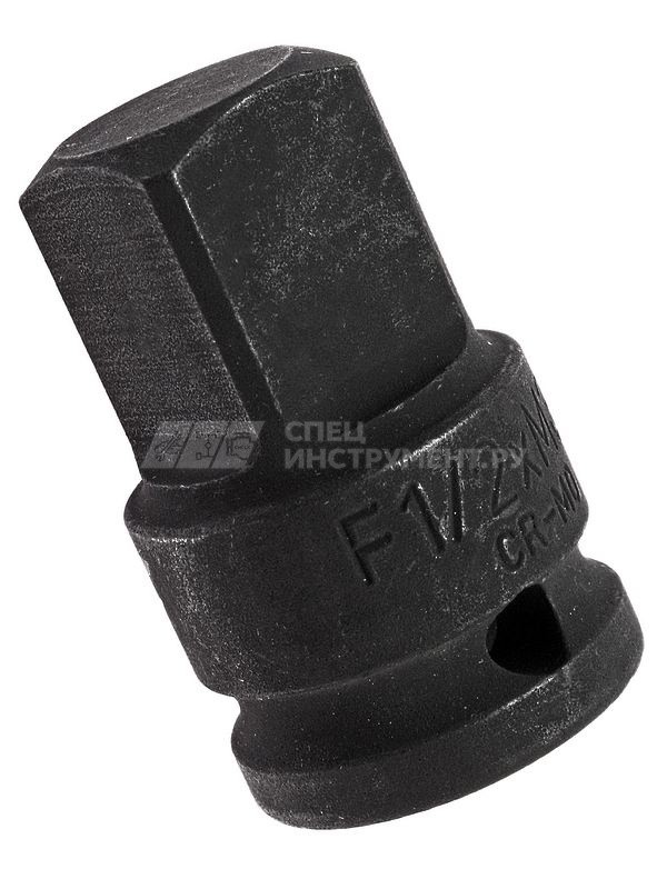 Адаптер ударный F1/2" х M3/4" диаметр 30мм, L-48мм
