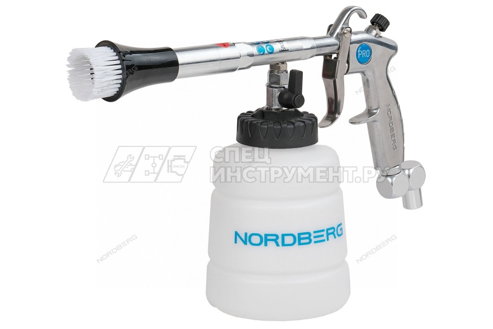 Пистолет моющий с металлической вращающейся насадкой