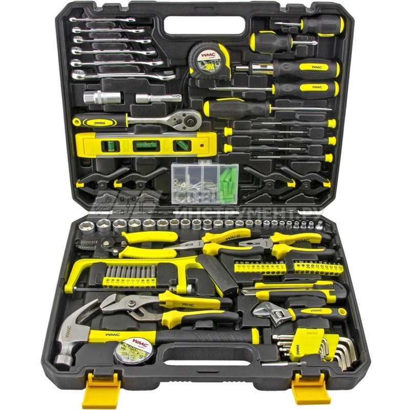 Набор инструментов 168пр. 1/4'', 3/8'(6гр)'(4-19мм)