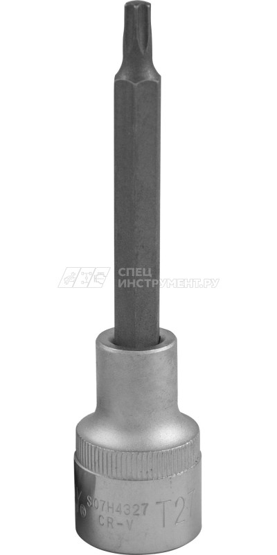 Насадка торцевая 1/2"DR с вставкой T50, L-100 мм